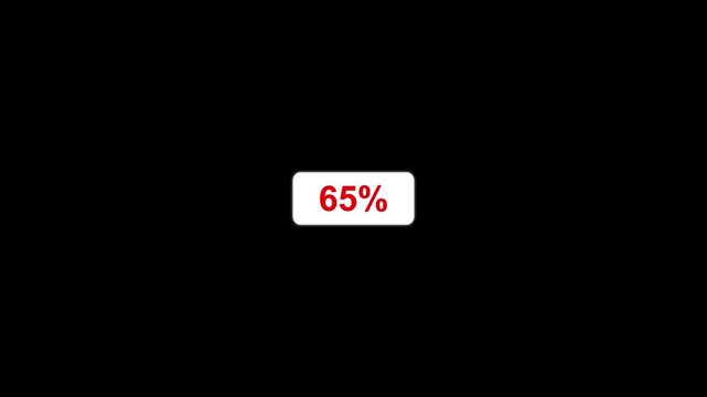 65 percent reaction discount button animation65 percent reaction discount button animation