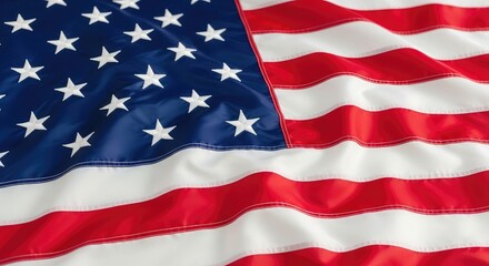 Obraz premium Labor day celebration with patriotic american flag background