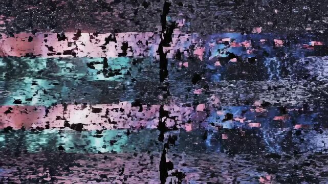 Abstract cosmic and fluid patterns