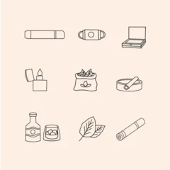 vector minimalist black icons © skolovaln