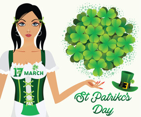 happy st patricks day background.eps