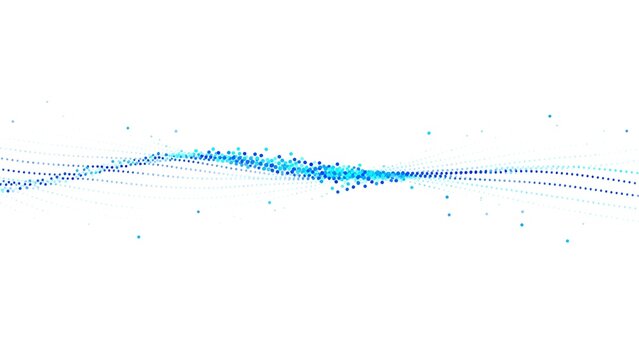 Data visualization background with scatter plot and curved regression lines