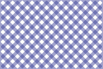 Seamless purple gingham check pattern background