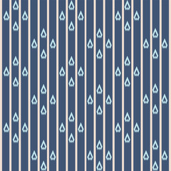 Modern vertical soft neutral stripe geometric seamless pattern in dark blue minimal ethnic background.design for wallpaper, 
border textile, motifs fabric, interior and textile design

