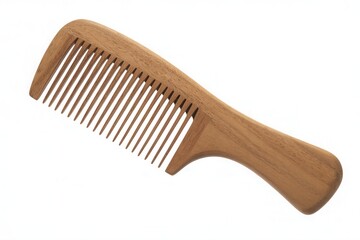 Natural wooden hair comb for styling and grooming
