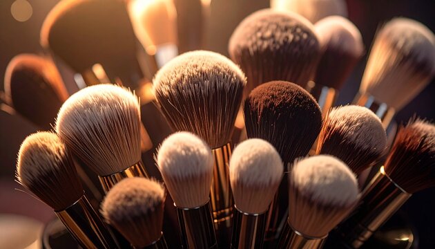 Makeup brushes