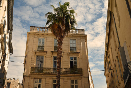 B&acirc;timents&nbsp;anciens&nbsp;&agrave;&nbsp;Montpellier.&nbsp;France
