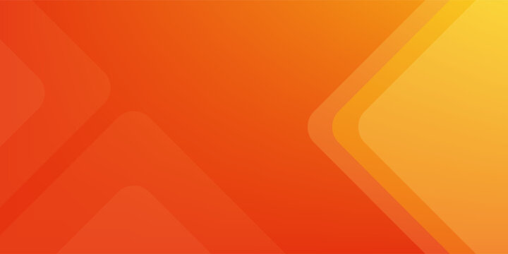 v Abstract orange and yellow geometric background. Modern concept for graphic design, background, web design, poster, banner, book, slideshow. Vector illustration