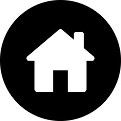 Home icon for apps and websites, house web icon set, main page navigation button UI symbol on transparent background. House icon vector, PNG or JPEG © Volodymyr