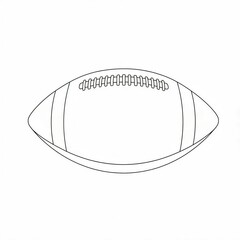football ball sketch 