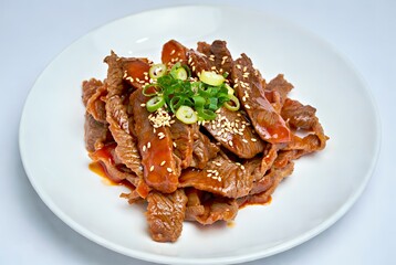 Savory Sesame Beef Stir-Fry with Scallions: Flavorful Asian Cuisine