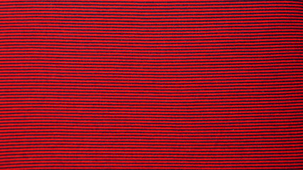 red and black horizontal striped fabric texture background