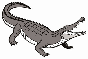 Obraz premium tyrannosaurus dinosaur vector illustration