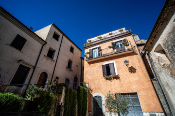 Naklejka premium Fornelli, Isernia, Molise. Views and glimpses 0226V
