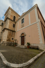 Fototapeta premium Isernia, Molise. Church of Santa Chiara 0226V