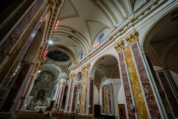 Fototapeta premium Isernia. The Cathedral of St. Peter the Apostle 0226V