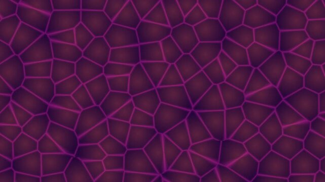 Abstract Purple Organic Cell Structure Background Animation
