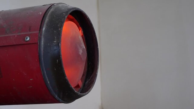 Industrial Blow Heater. Jetfire Heater