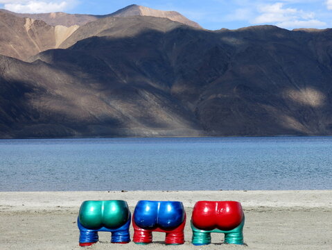 3 Idiots am Pangong Tsho