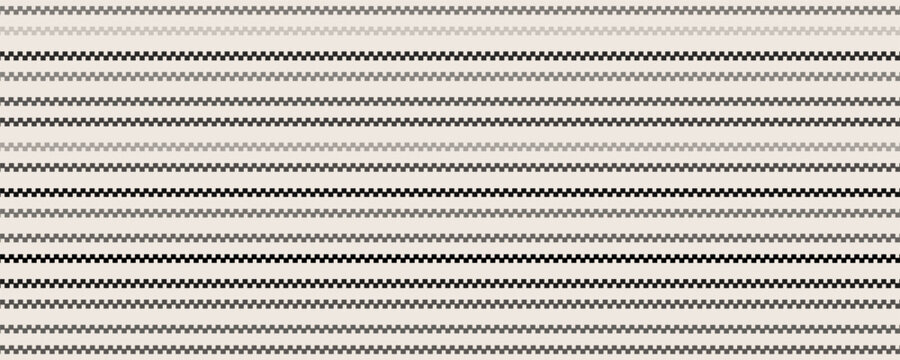 Vertical Ticking Stripes Beige Colors Seamless Vector Pattern Background