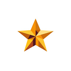 Fototapeta premium Goal Achievement Star Icon