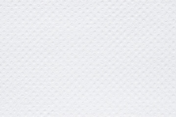 Fototapeta premium A sheet of white structural tissue recycled paper texture