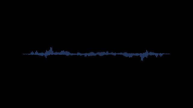 abstract music sound wave or audio waveform isolated on black background, Line digital minimalist voice and symbol technology, abstract colorful sound wave equalizer animation