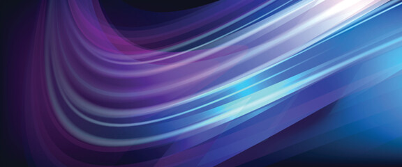 Fototapeta premium Abstract technology background with motion neon light effect.Vector illustration.