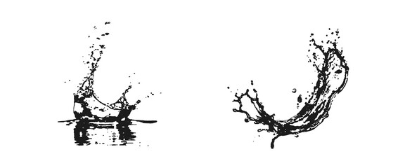 Realistic water drops on a transparent background, condensation on the surface with light reflection and shadow, vector, png, 3D effect.	
