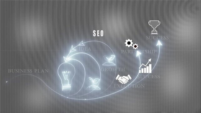 seo - animated background