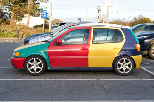 1996 Volkswagen Polo harlequin Padstow Cornwall UK