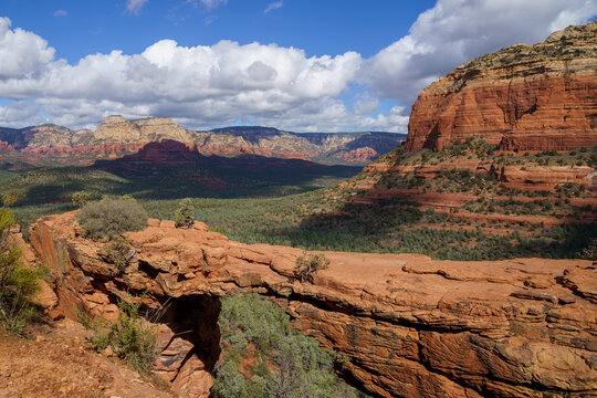 Devils Bridge with nobody on it, Sedona Arizona
