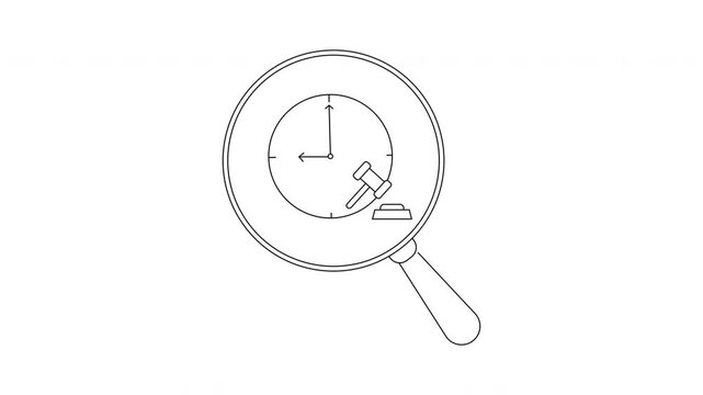 Urgent Auction - Time-Sensitive Bidding and Legal Deadline Concept.