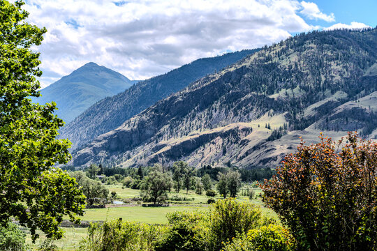 Scenic Similkameen Valley Near Osoyoos, British Columbia