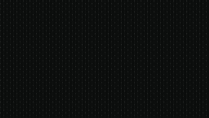 Obraz premium Seamless black background featuring a minimalist vertical pattern of thin lines and tiny white technical symbols perfect for modern data-driven layouts and professional tech wallpaper