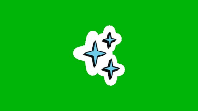vector illustration of an star