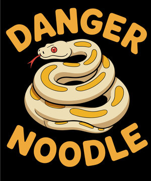 Funny Danger Noodle Snake Boys Snakes Meme Snek Ball Python