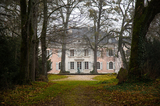 Chateau de Voltaire in Ferney Voltaire France historic manor and gardens