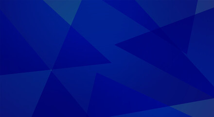 Obraz premium Abstract Blue Polygon Geometric Background Design