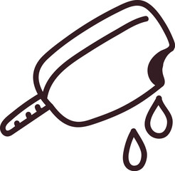 Ice Cream Handdrawn Doodle