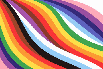 Fototapeta premium Colorful Lines Background Image