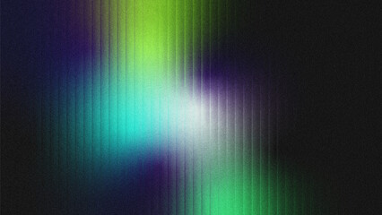 Obraz premium cyan, and purple, overlaid with vertical glass-like grooves and a grainy noise texture.