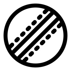 cricket ball icon