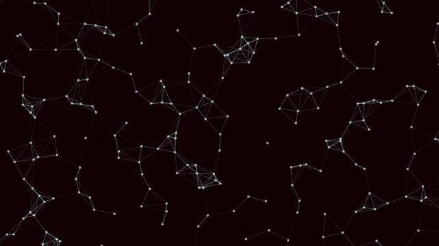 Constellation Patterns in the Night Sky.