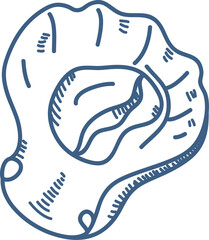 Oyster Seafood Sketch © Mykola Syvak