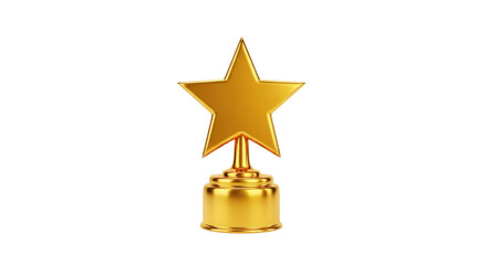 Obraz premium Award 3d icon on white background 3d rendering of award icon