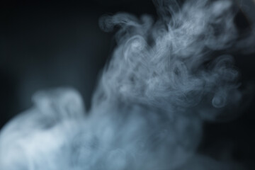 Atmospheric smoke of vaping or electronic cigarette may contain nicotine or toxin that effect of lung