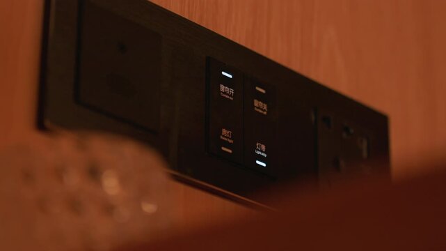 Relaxing hotel environment featuring soothing lights and comfortable decor. Pleasant hotel atmosphere characterized by warm illumination and cozy furnishings enhancing guest comfort