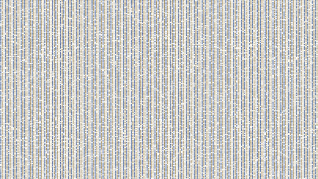 Seamless abstract background featuring a dense pattern of vertical blue and tan dotted stripes perfect for modern textile prints and textured digital wallpaper