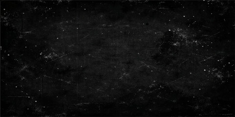 Black and white starry space background loop with glowing stars in the dark universe © Dipu